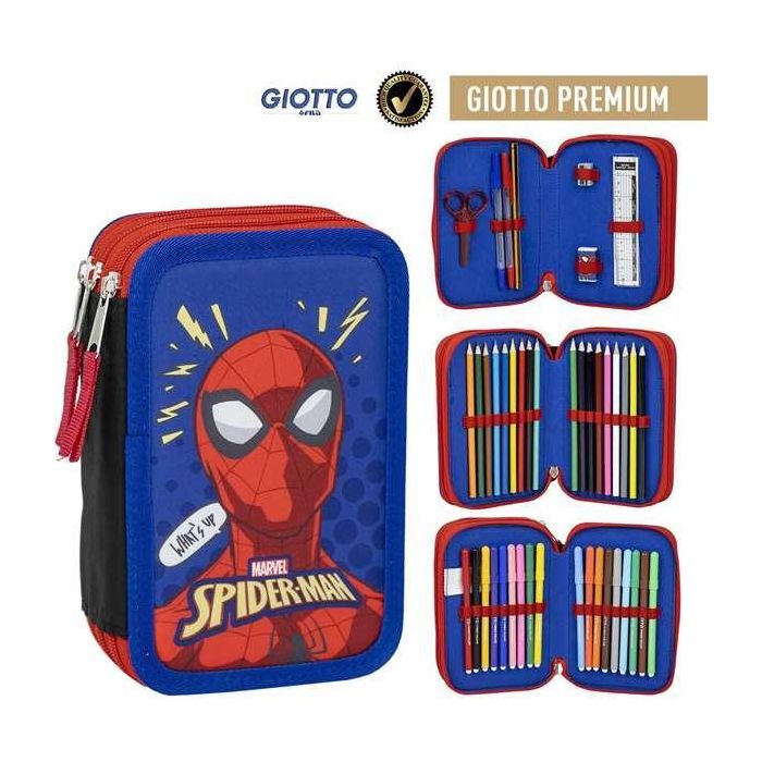 Plumier Con Accesorios Giotto Spiderman 12.5 X 6.5 X 19.5 CM 1 Plumier Con Accesorios Giotto Spiderman 12.5 X 6.5 X 19.5 CM 1