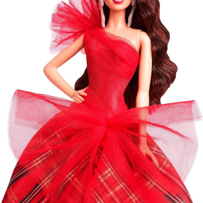 Muñeca Barbie Signature Holiday Asiática Hrm64 Mattel 3