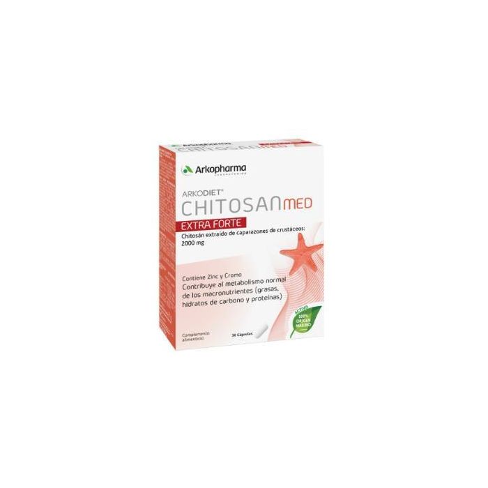 Arkodiet Chitosan Extra Forte 500mg 60 Cápsulas