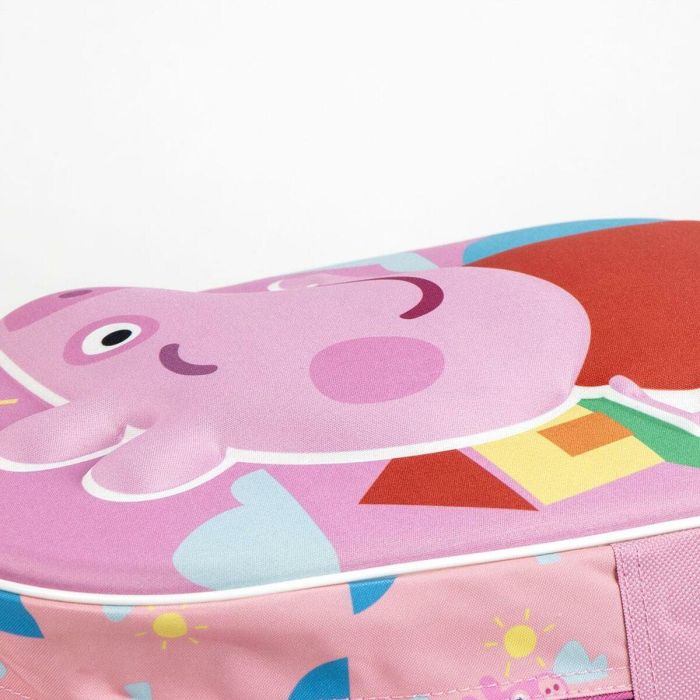Cerdá Mochila Infantil 3D Peppa Pig de 25x31x10 cm, ideal para niños +3 años, Color Rosa 2 Cerdá Mochila Infantil 3D Peppa Pig de 25x31x10 cm, ideal para niños +3 años, Color Rosa 2