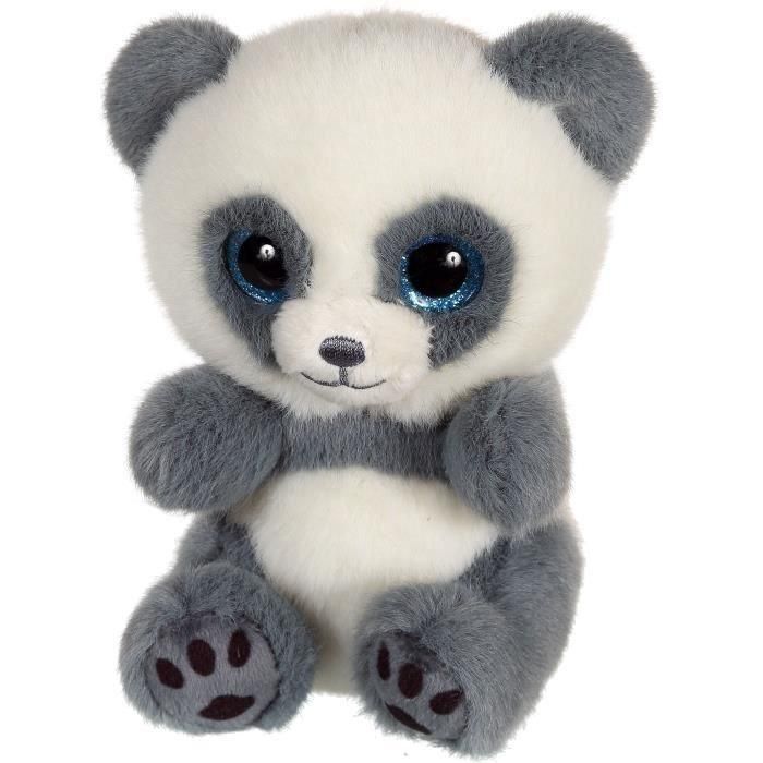Gipsy Toys GIP3268060718298 Peluche Panda Cuty-Doos 13 CM Gris PING
