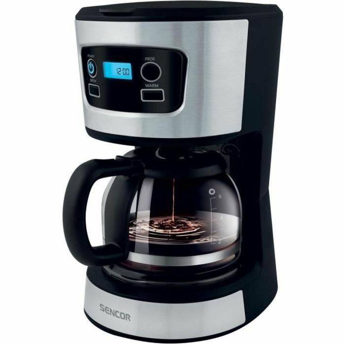 Cafetera de Goteo Sencor SCE 3700BK Negro Gris noir 700 W Cafetera de Goteo Sencor SCE 3700BK Negro Gris noir 700 W