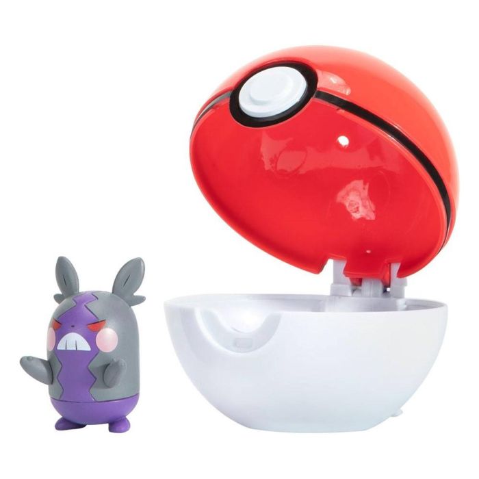 Jazwares Pokeball Clip 'N' Go Pokemon con Morpeko Figura 5cm 0 Jazwares Pokeball Clip 'N' Go Pokemon con Morpeko Figura 5cm 0