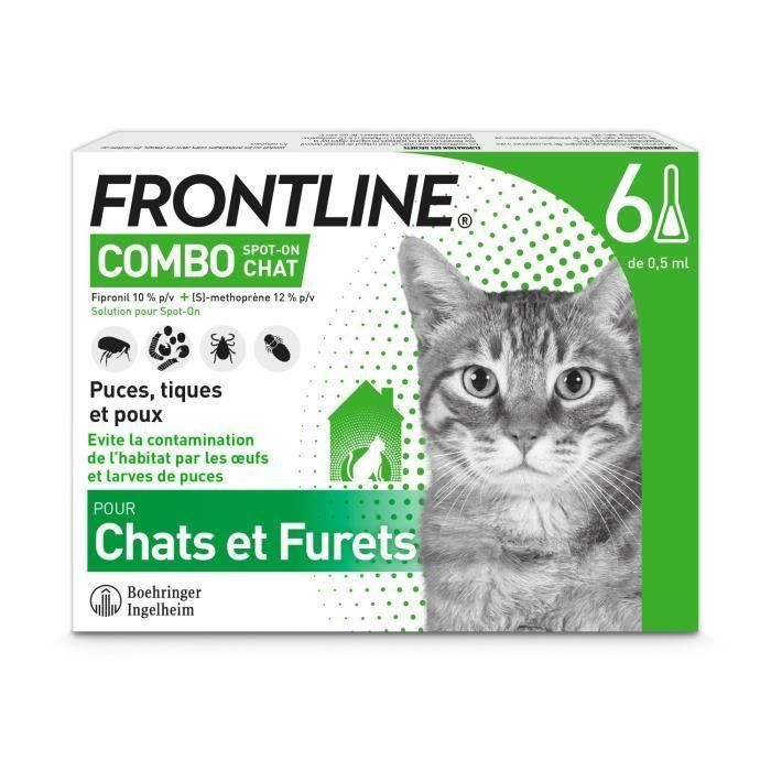 FRONTLINE Cat combo - 6 pipetas