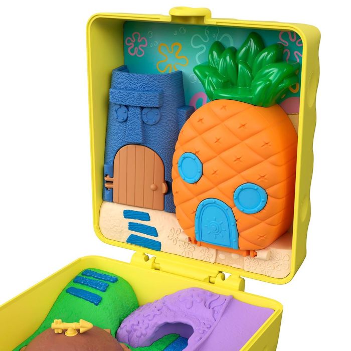 Cofre Bob Esponja Polly Pocket Jkc84 Mattel 6
