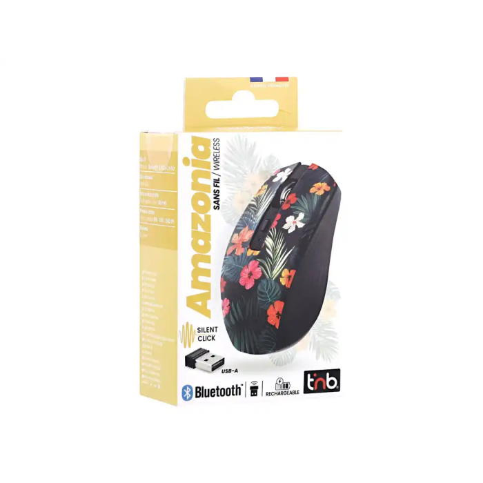 TNB Raton inalambrico Bluetooth recargable - AMAZONIA TNB Raton inalambrico Bluetooth recargable - AMAZONIA