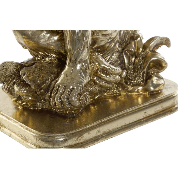 DKD Home Decor Figura Decorativa Colonial Mono Hoja de Resina Dorada, 16.5 x 10.6 x 22.5 cm 2 DKD Home Decor Figura Decorativa Colonial Mono Hoja de Resina Dorada, 16.5 x 10.6 x 22.5 cm 2