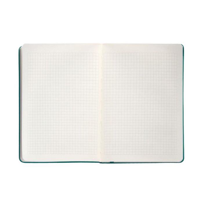 Cuaderno Con Gomilla Antartik Notes Tapa Dura A4 Hojas Cuadricula Verde Aguamarina 100 Hojas 80 gr 7