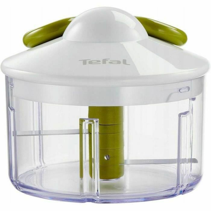 Mini Picadora Manual con Cuerda Tefal K1330404 Blanco Acero Inoxidable Plástico 34 Mini Picadora Manual con Cuerda Tefal K1330404 Blanco Acero Inoxidable Plástico 34