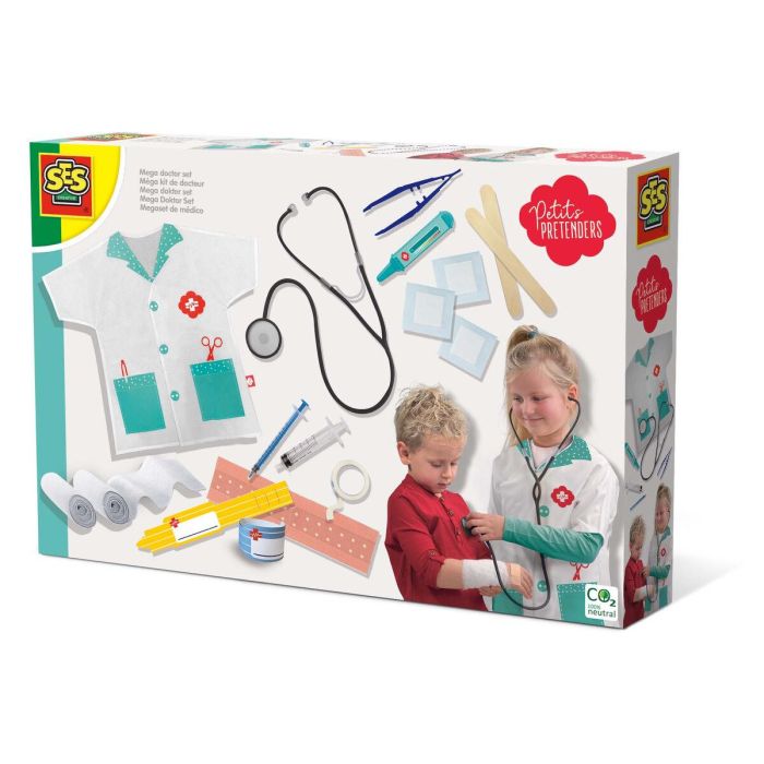 Mega Kit of Doctor His Creative Little Preteders - Material: poliéster - de 3 años