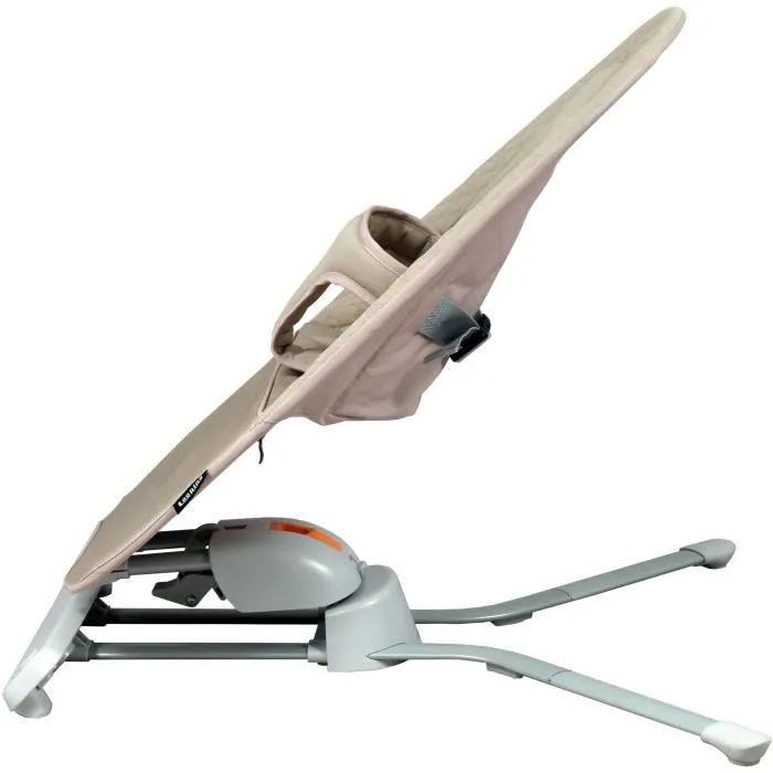 Bambisol LOO1702777796674 Mecedora de diseño, 2 posiciones de asiento, desde el nacimiento hasta los 9 kg, Beige