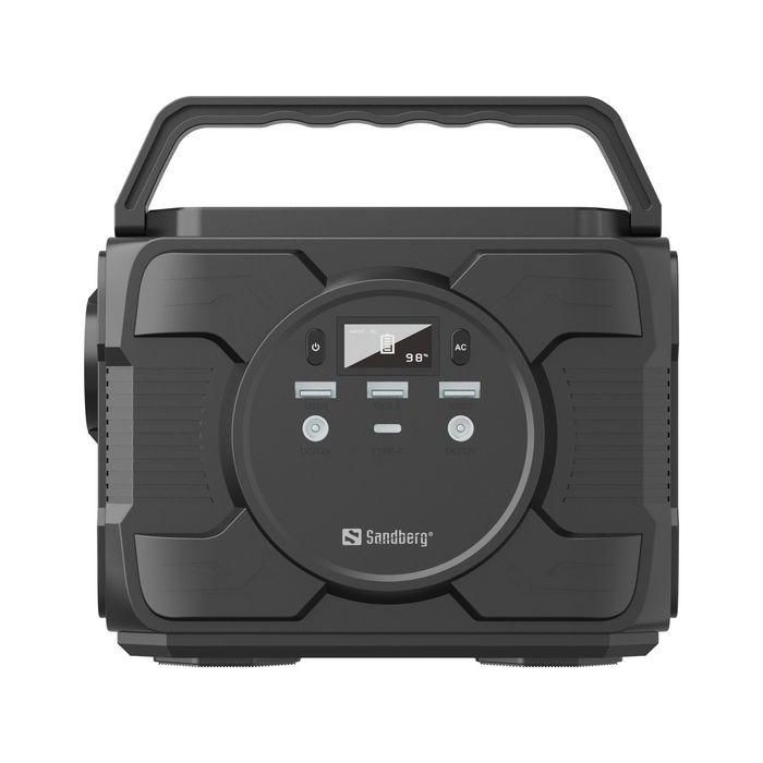 Sandberg Power Station AC 200 Portátil 200W | Batería Externa con Salida 230V AC para Móviles, Tablets y Portátiles 1