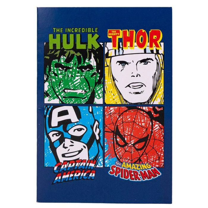 Set de papelería coloreable avengers 3