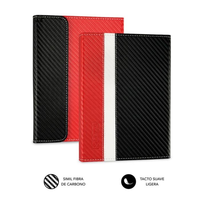 SUBBLIM Funda Ebook 6" Rojo 2