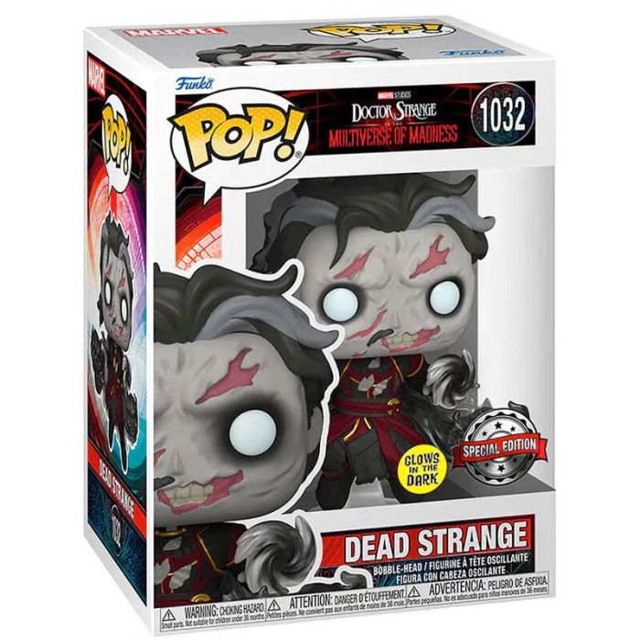 Funko POP! Doctor Strange Multiverse of Madness Dead Strange Figura Vinilo 9cm