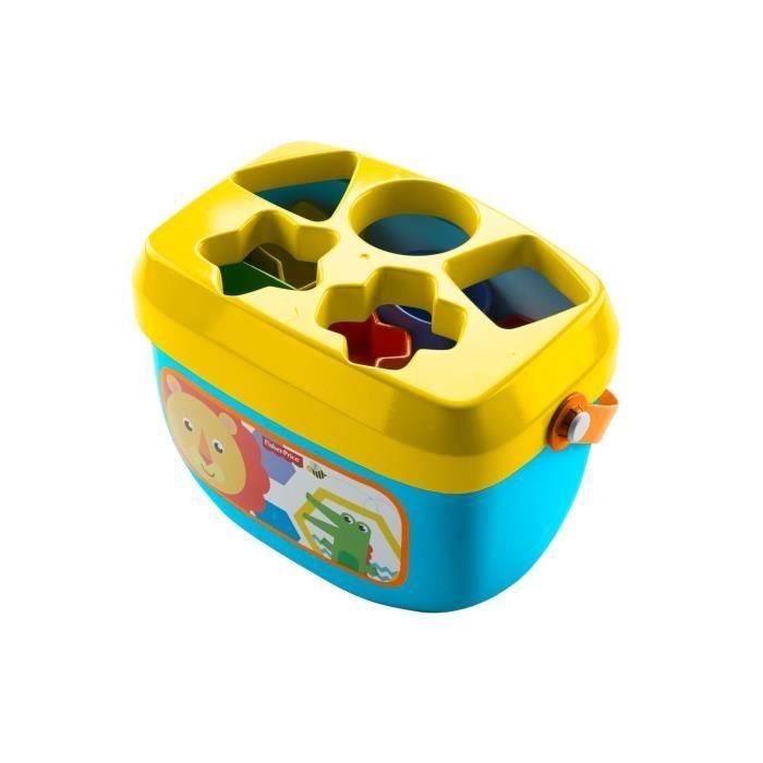 Fisher-Price Ffc84 Bloques Infantiles para Bebés, Cubo de Actividades para Apilar y Encajar Formas y Colores, +6 meses 4