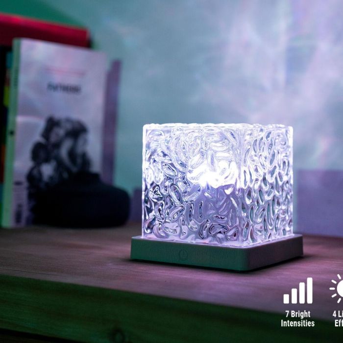 Proyector LED de Auroras Boreales Recargable Boralamp InnovaGoods 4 Proyector LED de Auroras Boreales Recargable Boralamp InnovaGoods 4