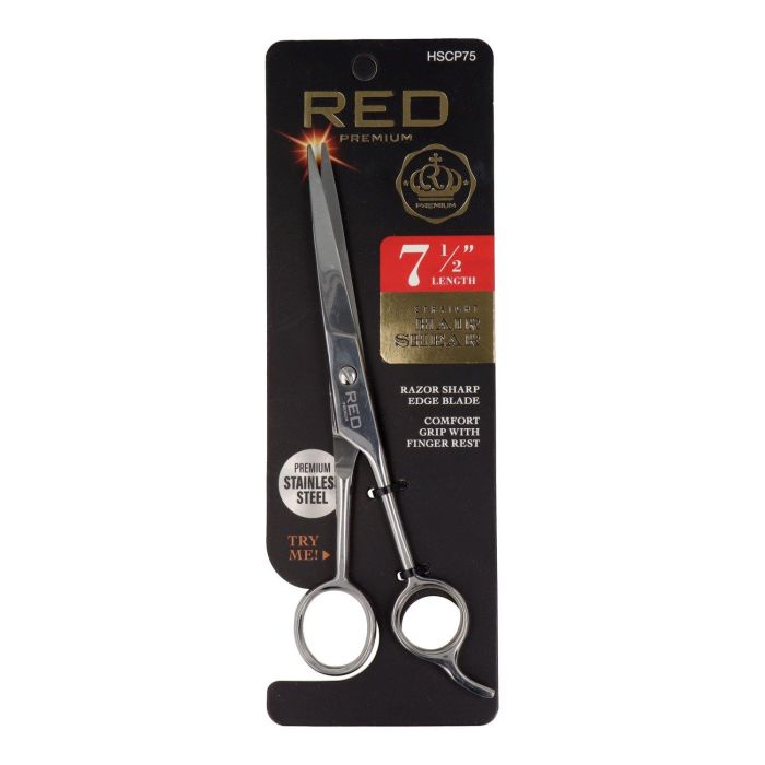 Red Kiss Tijeras Profesionales para Corte Recto de Pelo 7.5 pulgadas