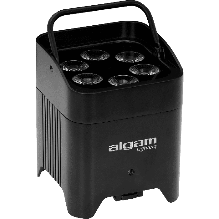 Foco Par Led 6X12W  Rgbwa+Uv, Ip65 Con Batería Y W-Dmx Algamlight 11