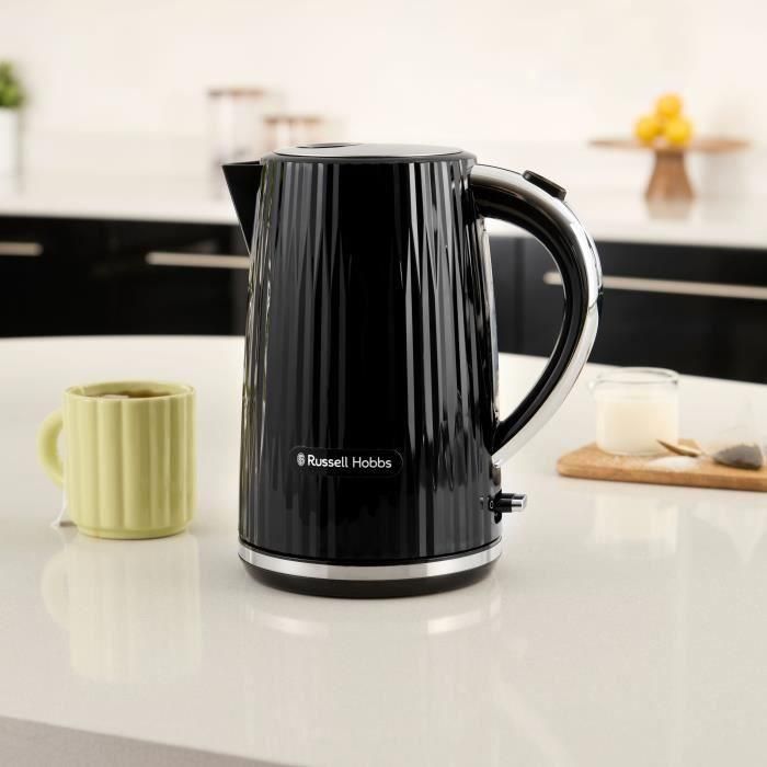 Hervidor de agua - RUSSELL HOBBS - EDEN - 2400 W - 1,7 L - Negro 1 Hervidor de agua - RUSSELL HOBBS - EDEN - 2400 W - 1,7 L - Negro 1