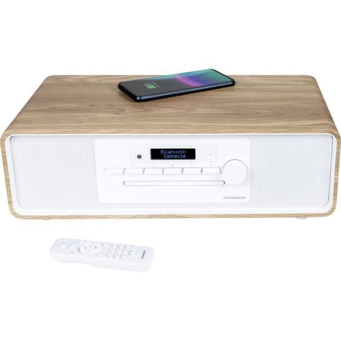 Microsistema Bluetooth - THOMSON - CD/MP3/USB/Radio FM/DAB+ - 75W - Pantalla LCD - Mando a distancia