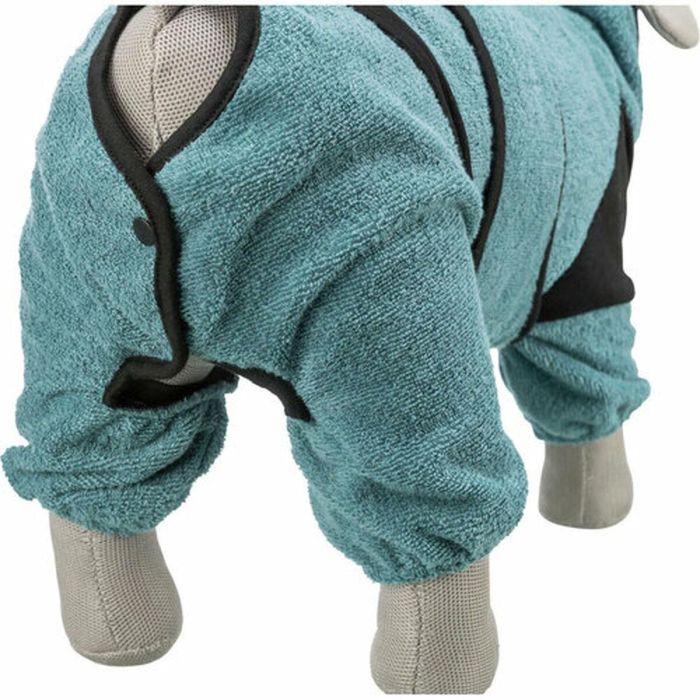 Albornoz para perro Trixie Azul M L M/L 9