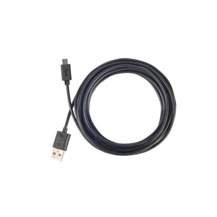 Cable USB 2.0 Woxter W8105 para PS4/ USB Macho - MicroUSB Macho/ 3m/ Negro 1 Cable USB 2.0 Woxter W8105 para PS4/ USB Macho - MicroUSB Macho/ 3m/ Negro 1