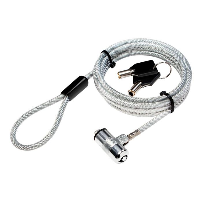 Logilink Cable antirrobo para portátil con cerradura de 2 llaves y cable de acero de 1.5 metros 0 Logilink Cable antirrobo para portátil con cerradura de 2 llaves y cable de acero de 1.5 metros 0