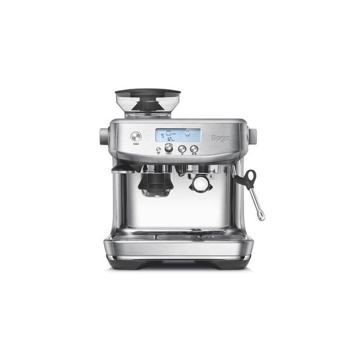 Sage Cafetera Espresso Manual con Molinillo Barista, 3 Segundos, Acero Inoxidable 18
