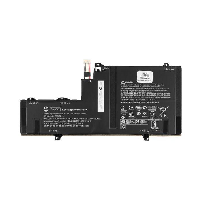 HP OM03057XL-PL Batería de Li-Ion 4935mAh 57Wh 3 celdas