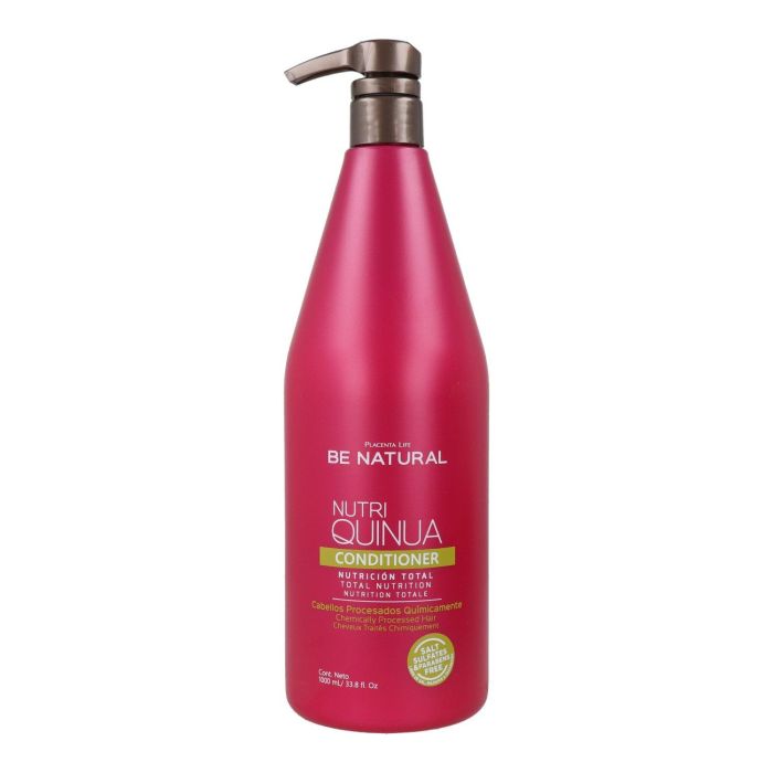 Placenta Life Be Nat Nutri Quinua Acondicionador para cabellos dañados 1000 ml Placenta Life Be Nat Nutri Quinua Acondicionador para cabellos dañados 1000 ml