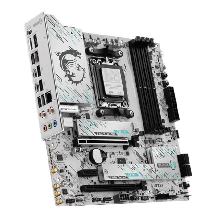 MSI B850M GAMING PLUS WiFi Placa Base micro ATX AMD B850 Zócalo AM5 DDR5 Compatible Ryzen 7000/8000/9000 Series Wi-Fi 7 5 Gigabit Ethernet 3