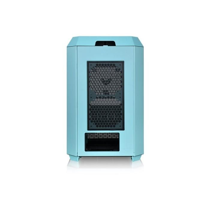 Thermaltake The Tower 300 Micro Torre PC Turquesa - Caja para Placas Base Micro ATX / Mini-ATX con Panel de Vidrio Templado 3