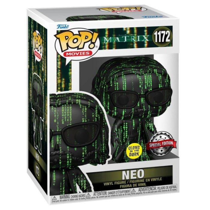 Figura POP The Matrix Neo Exclusive 2 Figura POP The Matrix Neo Exclusive 2