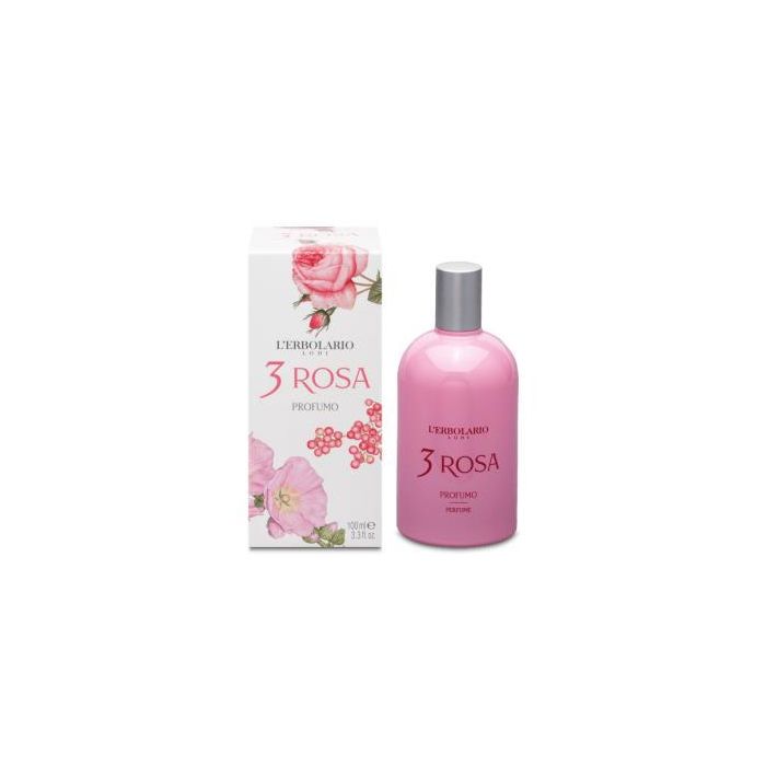 L'ERBOLARIO 3 Rosas Agua de Perfume 100ml Fragancia Femenina Floral