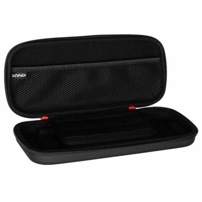 Konix 3328170304351 Estuche protector y de transporte para Consola Nintendo Switch 2, con red para accesorios y 8 compartimentos para juegos, Negro 8 Konix 3328170304351 Estuche protector y de transporte para Consola Nintendo Switch 2, con red para accesorios y 8 compartimentos para juegos, Negro 8