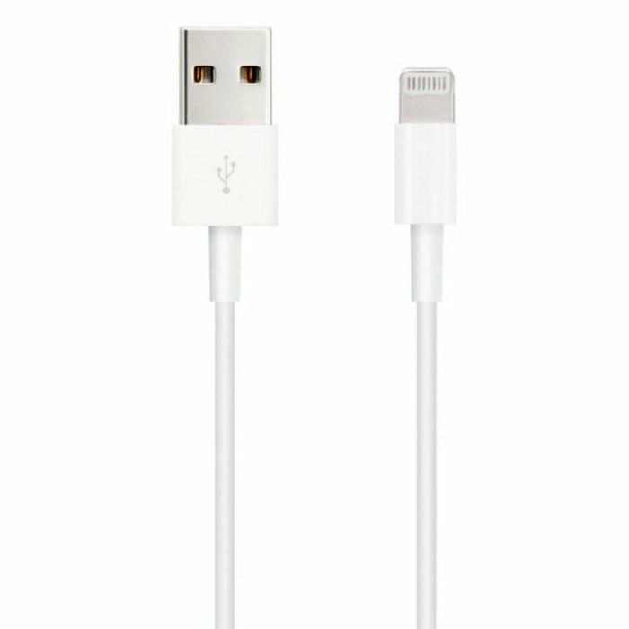 Cable Lightning NANOCABLE 10.10.0402 (1 m) Blanco 2 m (1 unidad) 2 Cable Lightning NANOCABLE 10.10.0402 (1 m) Blanco 2 m (1 unidad) 2