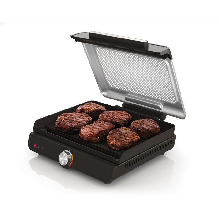 Ninja GR101EU Parrilla y Plancha de Interior Sizzle, Antiadherente, Gran Capacidad, Sin Humo, Temperatura Controlada hasta 260°C 7 Ninja GR101EU Parrilla y Plancha de Interior Sizzle, Antiadherente, Gran Capacidad, Sin Humo, Temperatura Controlada hasta 260°C 7