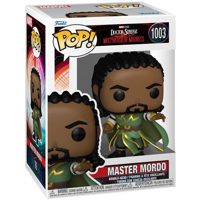 Funko Pop Doctor Strange Multiverso de la Locura - Master Mordo, Figura de Vinilo de 9 cm con Caja Original 2 Funko Pop Doctor Strange Multiverso de la Locura - Master Mordo, Figura de Vinilo de 9 cm con Caja Original 2