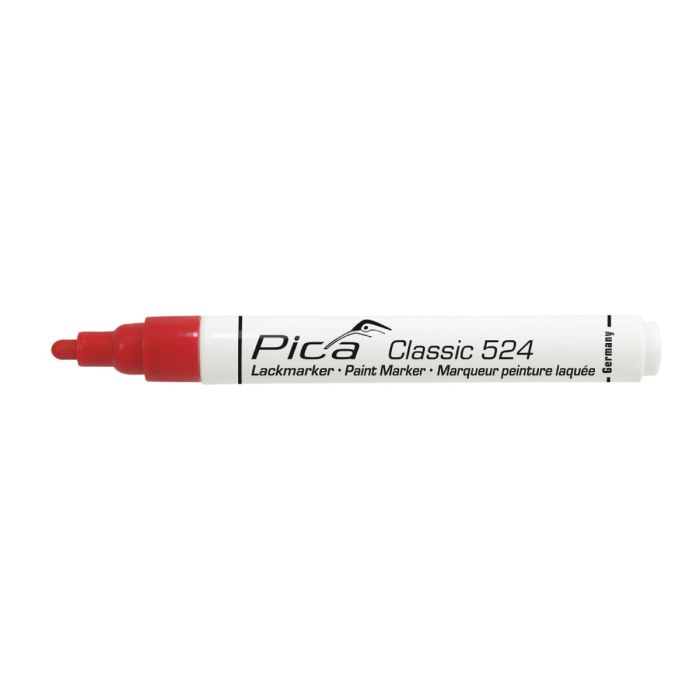 Rotulador permanente Pica Classic Rojo 3