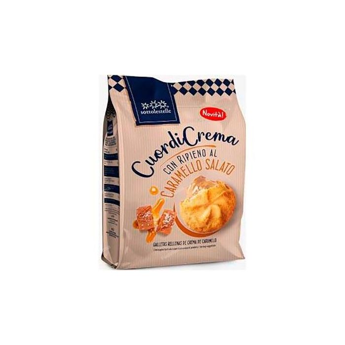 SOTTOLESTELLE Galleta Rellena Crema Caramelo 200 Gr Bio