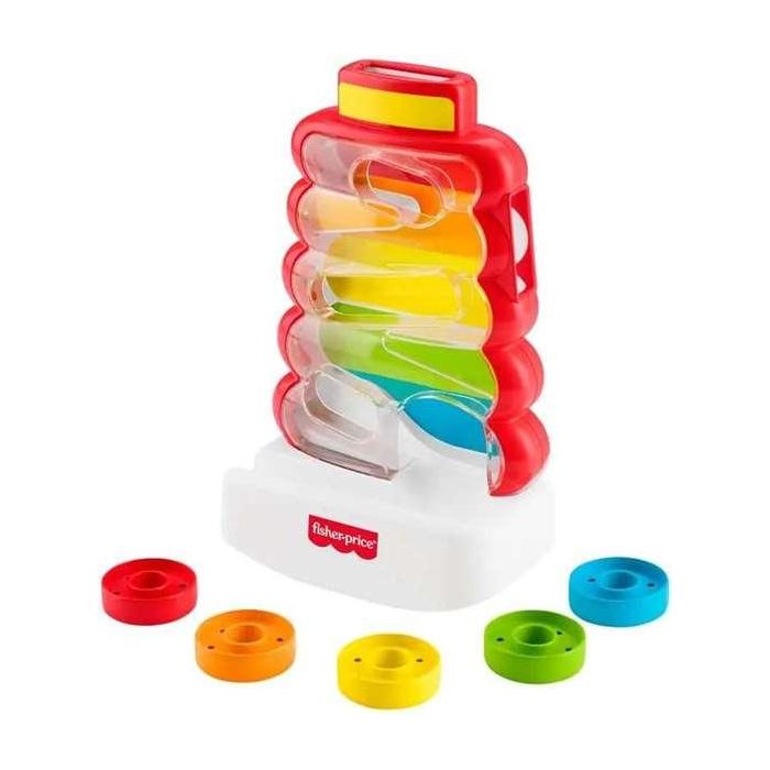 Juego pila de aritos que caen fisher-price 1 Juego pila de aritos que caen fisher-price 1