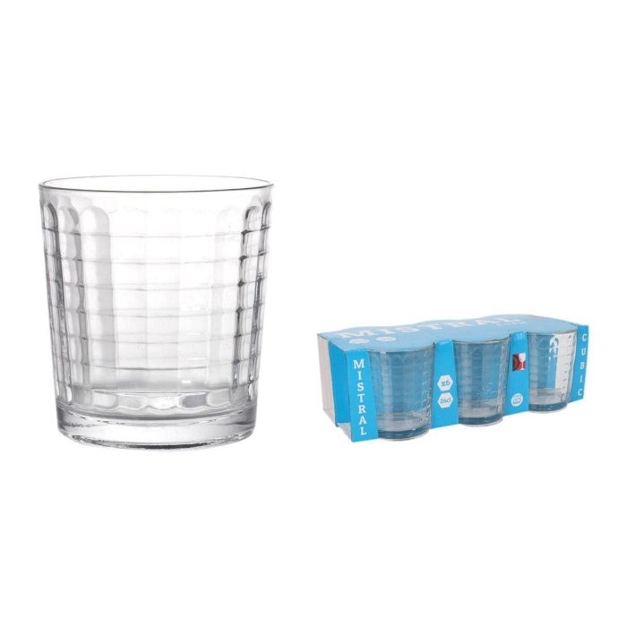 Set de Vasos La Mediterránea Mistral cubic 6 Piezas (12 Unidades) 2 Set de Vasos La Mediterránea Mistral cubic 6 Piezas (12 Unidades) 2