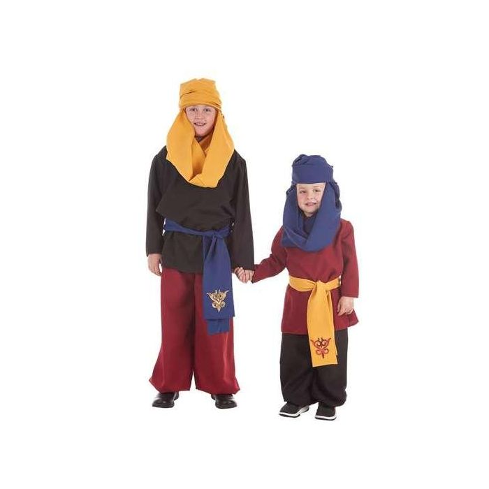 Disfraz infantil paje cabalgata fajín azul t-5 (11-13 años) Disfraz infantil paje cabalgata fajín azul t-5 (11-13 años)