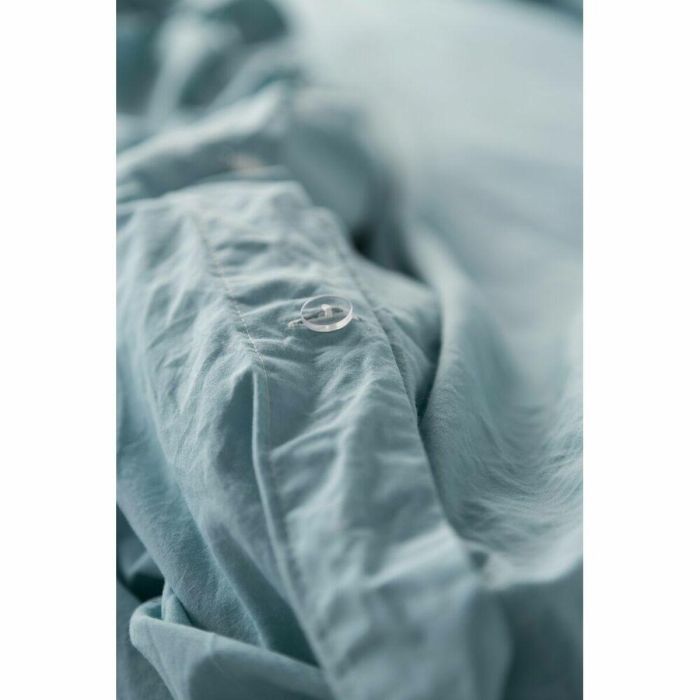Funda Nórdica Naturals LINO BLANCO Verde 143 x 200 cm 2 Funda Nórdica Naturals LINO BLANCO Verde 143 x 200 cm 2