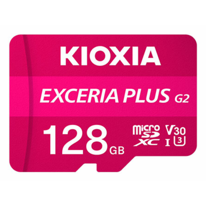 Kioxia LMPL2M128GG2 Memoria Flash 128 GB MicroSDXC UHS-I Clase 10 V30 U3 Lectura 100 MB/s Escritura 65 MB/s Rosa Kioxia LMPL2M128GG2 Memoria Flash 128 GB MicroSDXC UHS-I Clase 10 V30 U3 Lectura 100 MB/s Escritura 65 MB/s Rosa