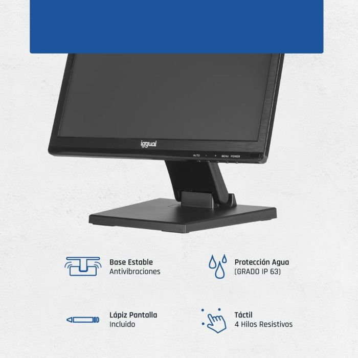 Monitor iggual IGG319864 15" HD+ 1