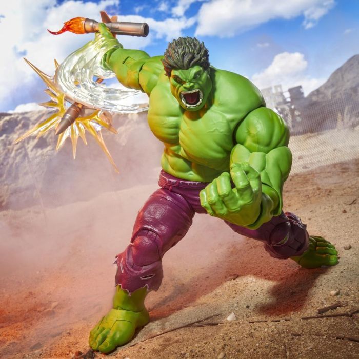 HASBRO Figura Marvel Legends Hulk Maximum Articulada 21cm con 11 Accesorios y Cabezas Alternativas 5 HASBRO Figura Marvel Legends Hulk Maximum Articulada 21cm con 11 Accesorios y Cabezas Alternativas 5