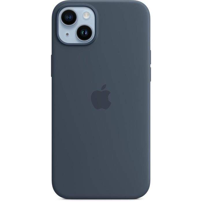 APPLE iPhone 14 Plus Silicone Case with MagSafe - Storm Blue 0 APPLE iPhone 14 Plus Silicone Case with MagSafe - Storm Blue 0