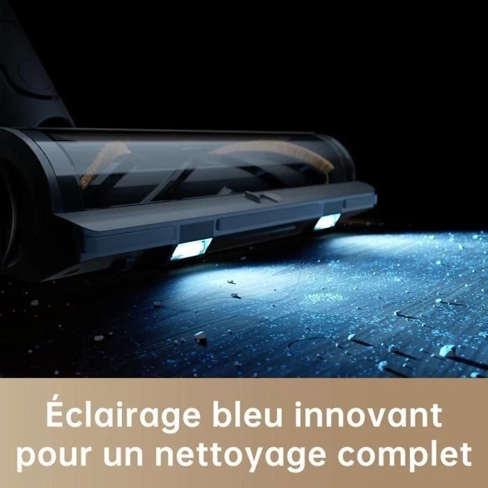 Dreame DRE6973734688032 - Aspiradora Escoba Inalámbrica R20, 190AW Potencia, 90 min Autonomía, Detección Suciedad, Display LED 3